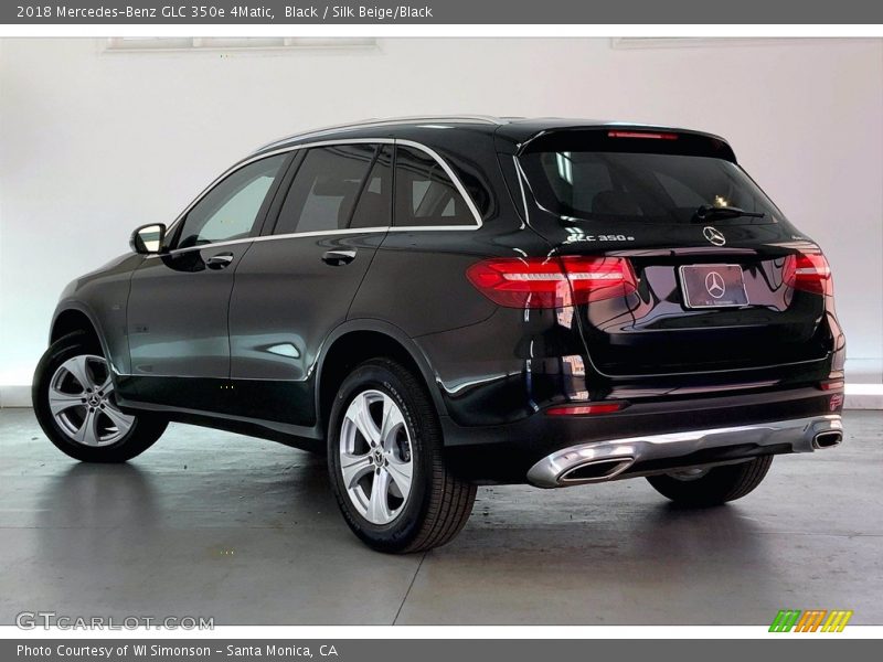 Black / Silk Beige/Black 2018 Mercedes-Benz GLC 350e 4Matic