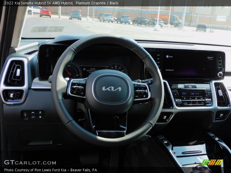 Platinum Graphite / Black 2022 Kia Sorento Hybrid SX AWD Hybrid