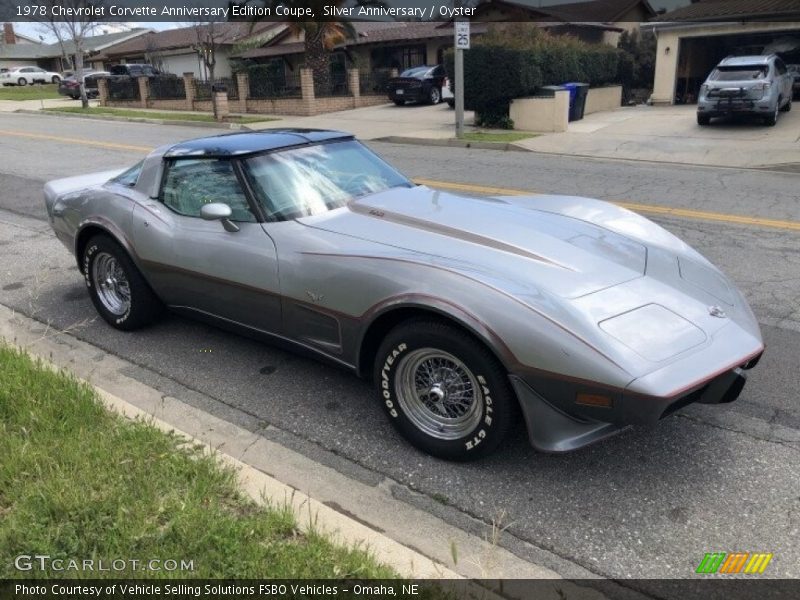 Silver Anniversary / Oyster 1978 Chevrolet Corvette Anniversary Edition Coupe