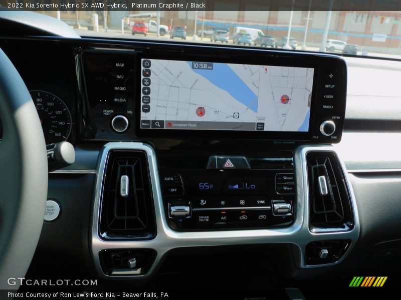 Navigation of 2022 Sorento Hybrid SX AWD Hybrid