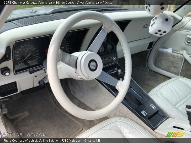 Silver Anniversary / Oyster 1978 Chevrolet Corvette Anniversary Edition Coupe
