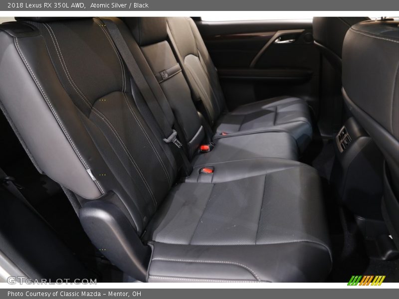 Atomic Silver / Black 2018 Lexus RX 350L AWD