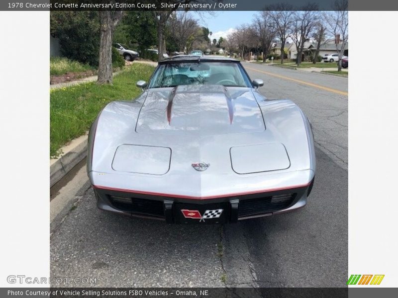 Silver Anniversary / Oyster 1978 Chevrolet Corvette Anniversary Edition Coupe