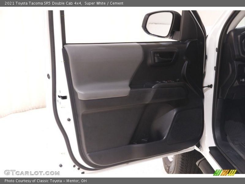 Super White / Cement 2021 Toyota Tacoma SR5 Double Cab 4x4