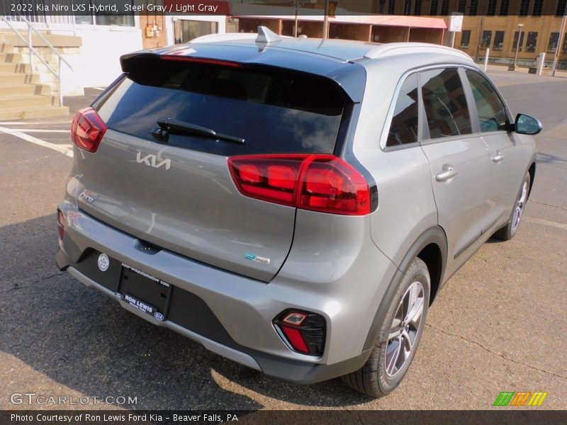 Steel Gray / Light Gray 2022 Kia Niro LXS Hybrid