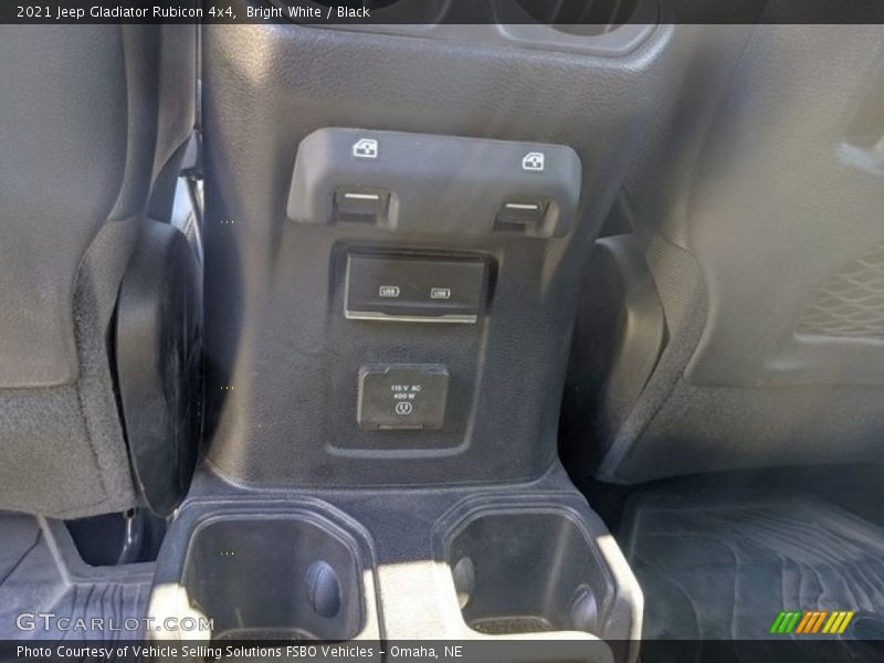 Bright White / Black 2021 Jeep Gladiator Rubicon 4x4