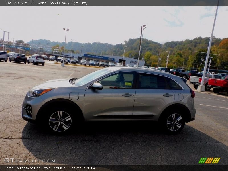 Steel Gray / Light Gray 2022 Kia Niro LXS Hybrid