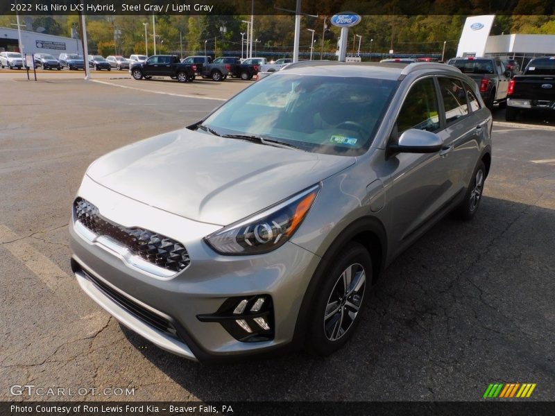 Steel Gray / Light Gray 2022 Kia Niro LXS Hybrid
