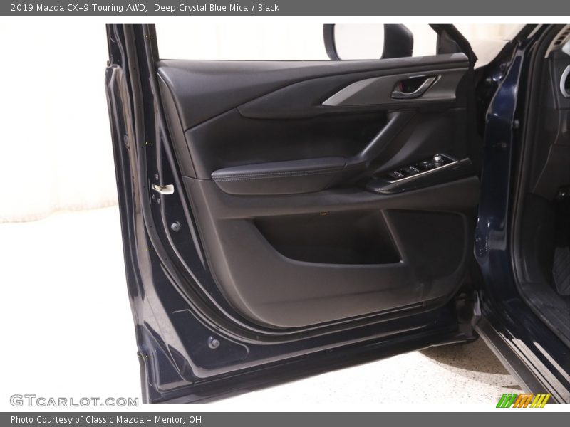 Deep Crystal Blue Mica / Black 2019 Mazda CX-9 Touring AWD