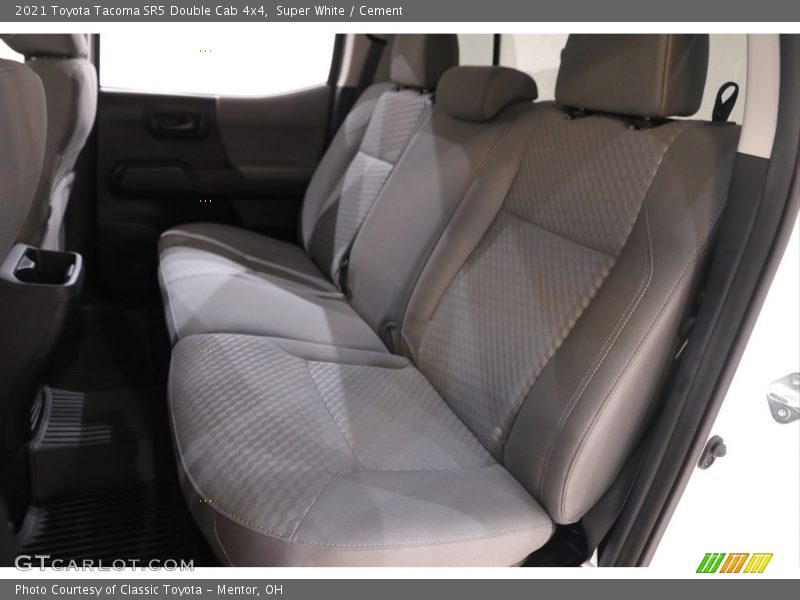 Super White / Cement 2021 Toyota Tacoma SR5 Double Cab 4x4