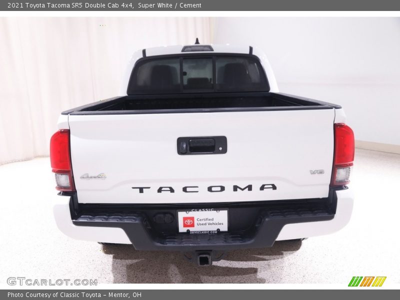 Super White / Cement 2021 Toyota Tacoma SR5 Double Cab 4x4