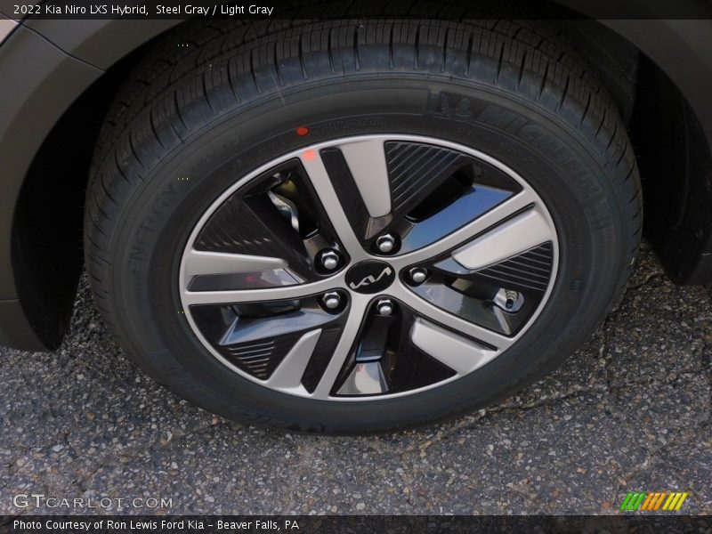 Steel Gray / Light Gray 2022 Kia Niro LXS Hybrid