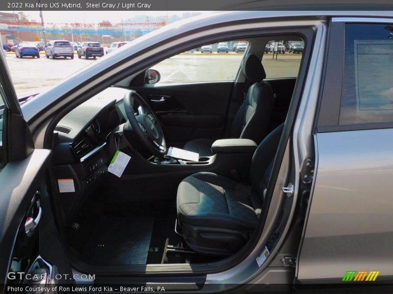 Steel Gray / Light Gray 2022 Kia Niro LXS Hybrid