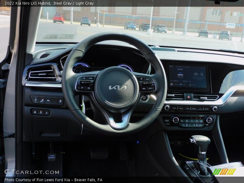 Steel Gray / Light Gray 2022 Kia Niro LXS Hybrid