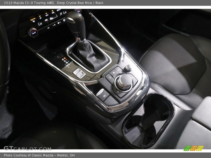 Deep Crystal Blue Mica / Black 2019 Mazda CX-9 Touring AWD