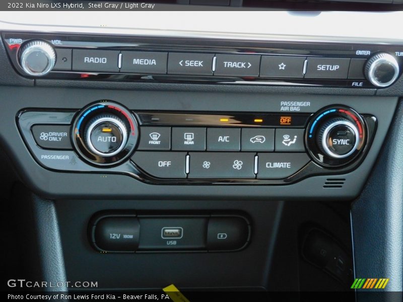 Steel Gray / Light Gray 2022 Kia Niro LXS Hybrid