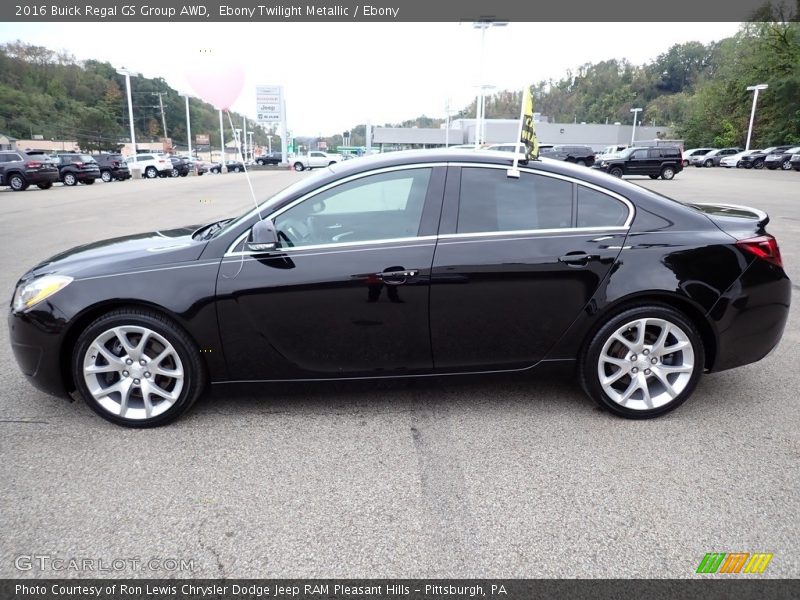  2016 Regal GS Group AWD Ebony Twilight Metallic