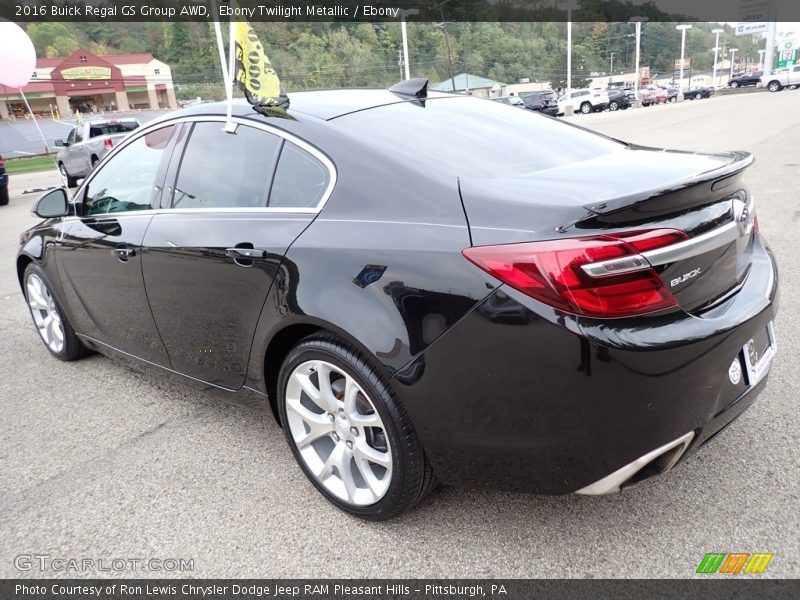 Ebony Twilight Metallic / Ebony 2016 Buick Regal GS Group AWD