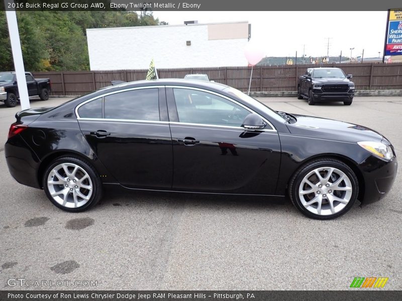  2016 Regal GS Group AWD Ebony Twilight Metallic