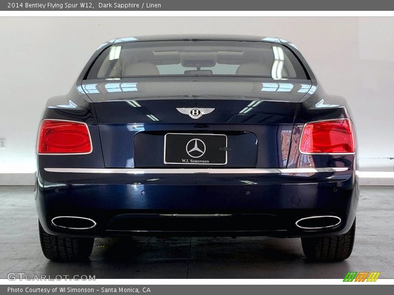 Dark Sapphire / Linen 2014 Bentley Flying Spur W12