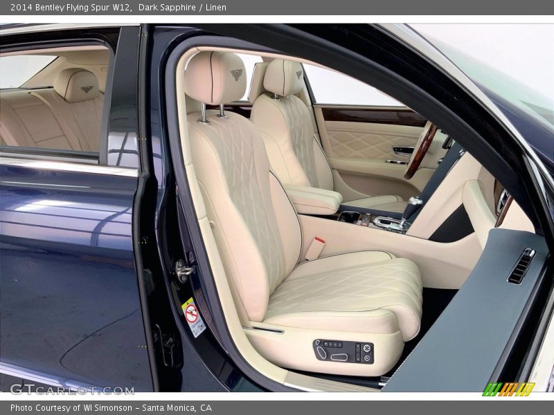 Dark Sapphire / Linen 2014 Bentley Flying Spur W12