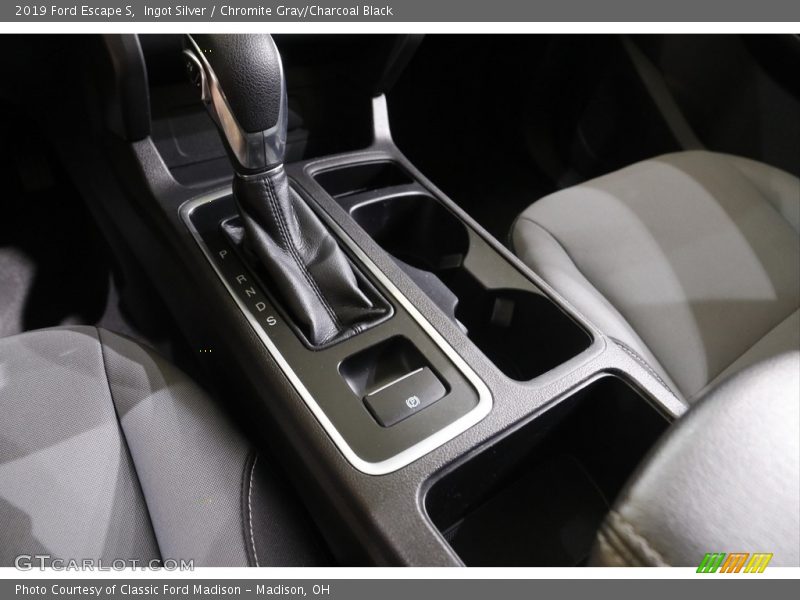 Ingot Silver / Chromite Gray/Charcoal Black 2019 Ford Escape S