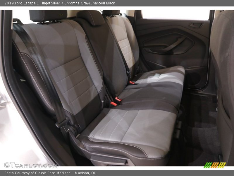 Ingot Silver / Chromite Gray/Charcoal Black 2019 Ford Escape S