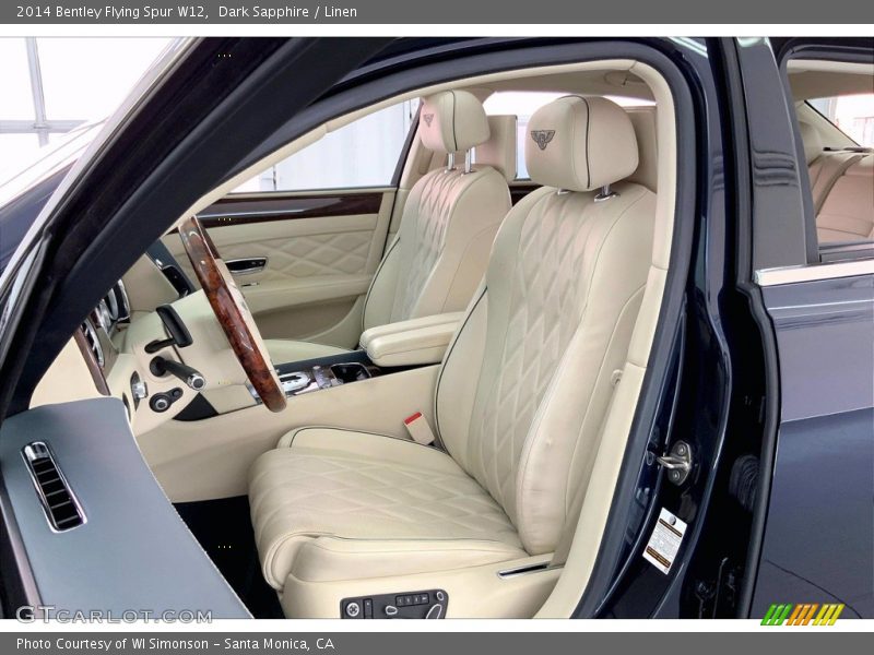 Dark Sapphire / Linen 2014 Bentley Flying Spur W12