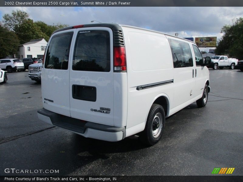 Summit White / Dark Pewter 2002 Chevrolet Express 2500 Cargo Van