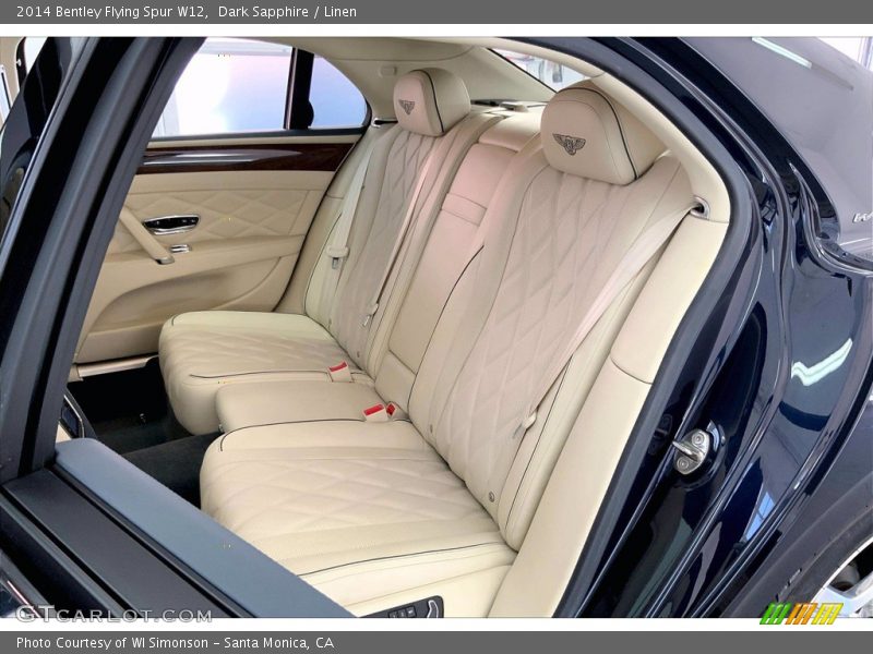 Dark Sapphire / Linen 2014 Bentley Flying Spur W12