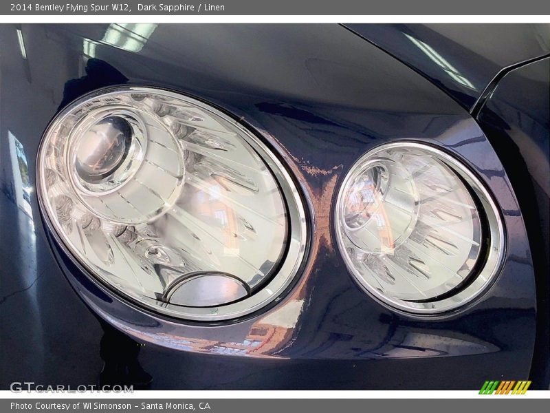 Dark Sapphire / Linen 2014 Bentley Flying Spur W12