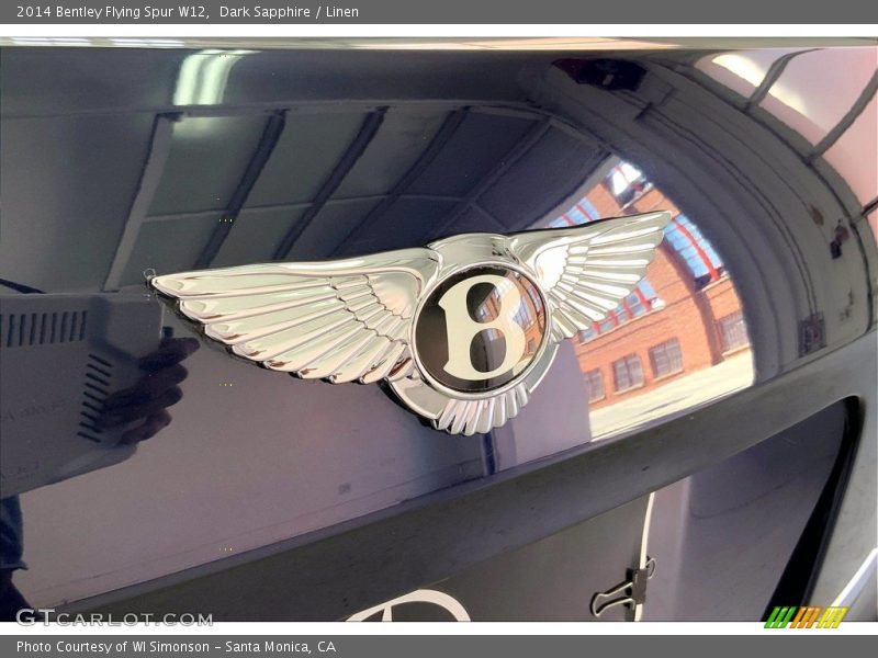 Dark Sapphire / Linen 2014 Bentley Flying Spur W12