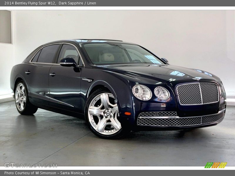 Dark Sapphire / Linen 2014 Bentley Flying Spur W12