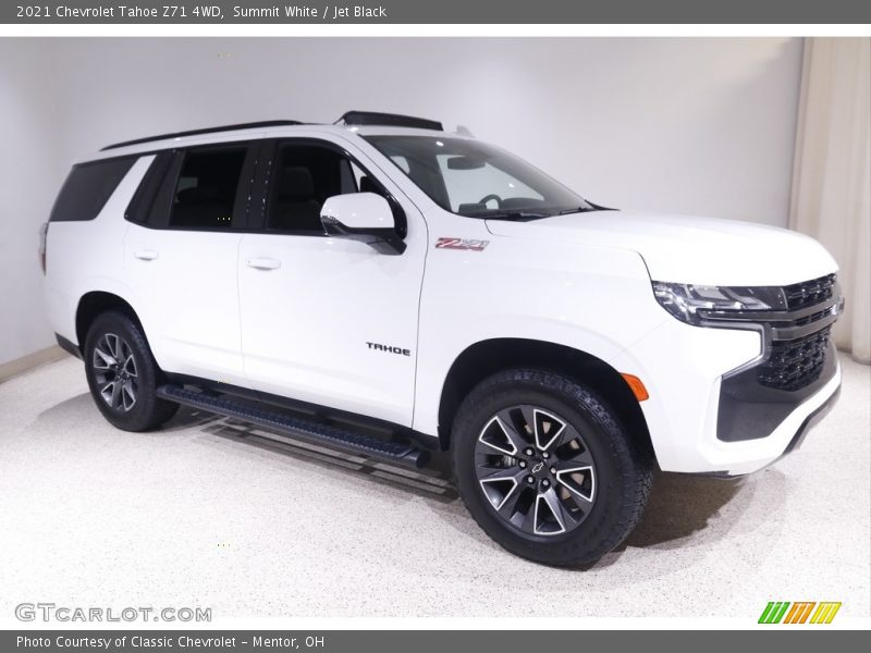 Summit White / Jet Black 2021 Chevrolet Tahoe Z71 4WD