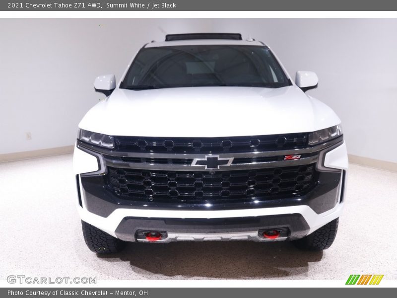 Summit White / Jet Black 2021 Chevrolet Tahoe Z71 4WD