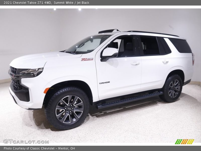 Summit White / Jet Black 2021 Chevrolet Tahoe Z71 4WD