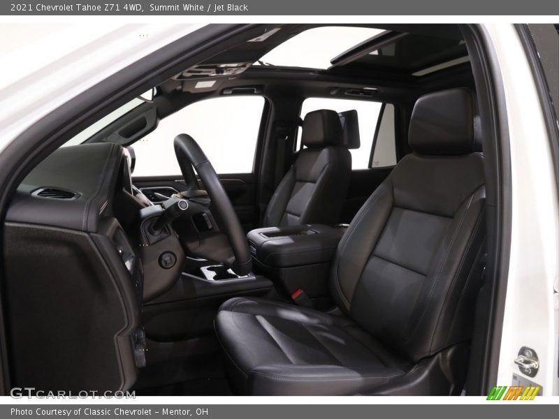 Summit White / Jet Black 2021 Chevrolet Tahoe Z71 4WD