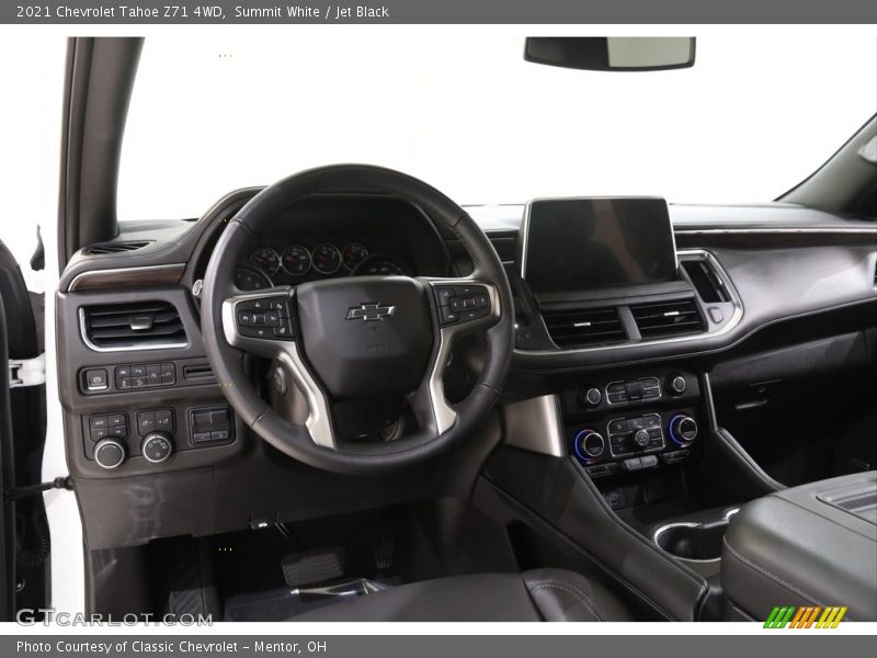 Summit White / Jet Black 2021 Chevrolet Tahoe Z71 4WD