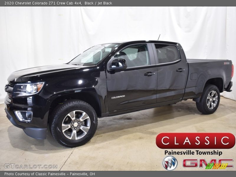 Black / Jet Black 2020 Chevrolet Colorado Z71 Crew Cab 4x4