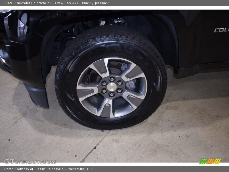 Black / Jet Black 2020 Chevrolet Colorado Z71 Crew Cab 4x4