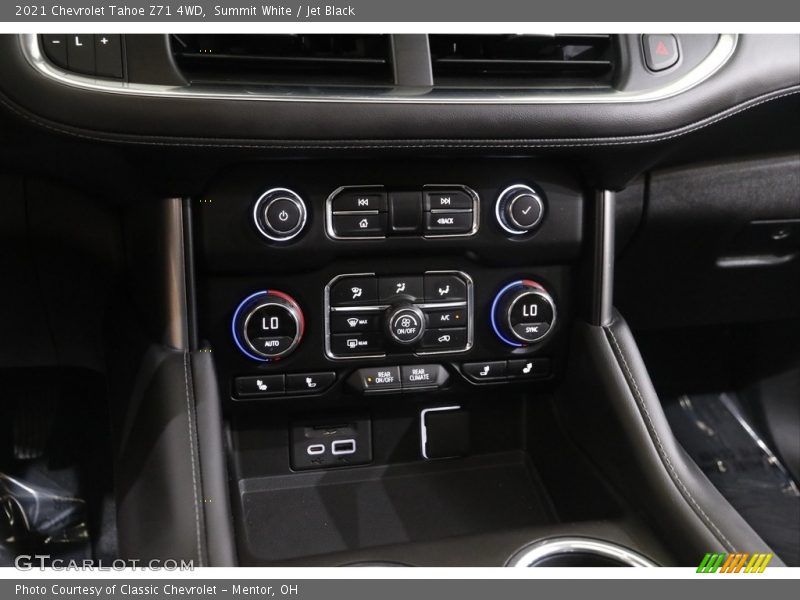 Summit White / Jet Black 2021 Chevrolet Tahoe Z71 4WD
