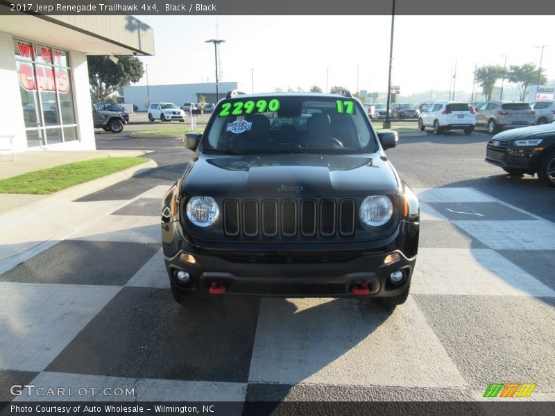 Black / Black 2017 Jeep Renegade Trailhawk 4x4