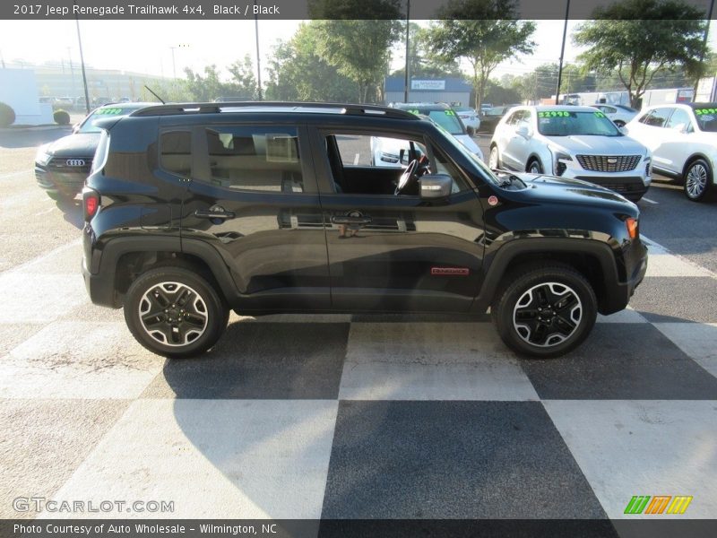 Black / Black 2017 Jeep Renegade Trailhawk 4x4