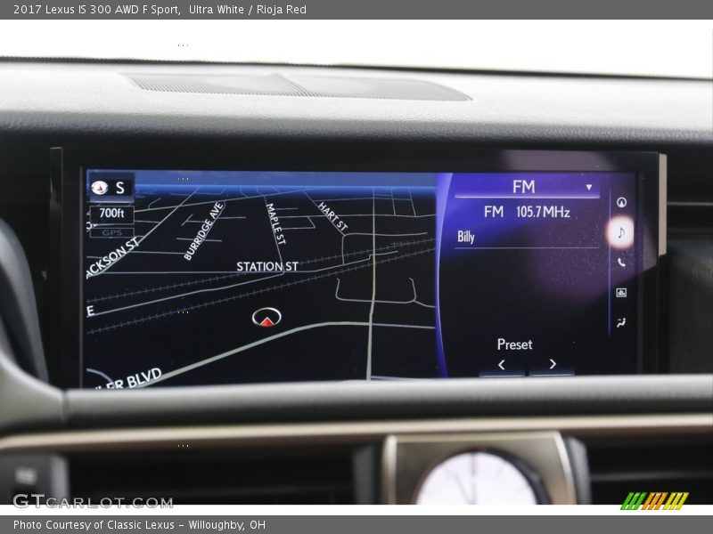 Ultra White / Rioja Red 2017 Lexus IS 300 AWD F Sport