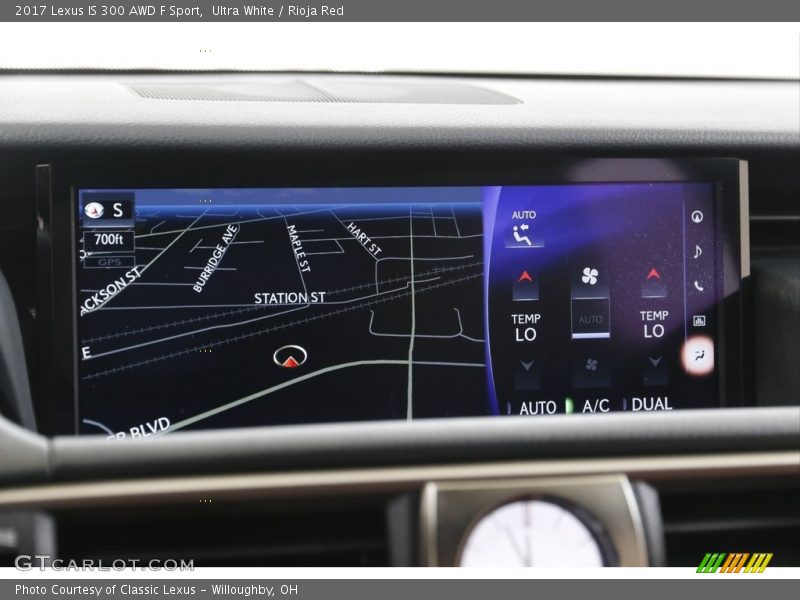 Ultra White / Rioja Red 2017 Lexus IS 300 AWD F Sport