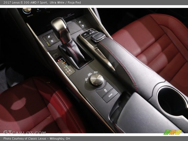 Ultra White / Rioja Red 2017 Lexus IS 300 AWD F Sport