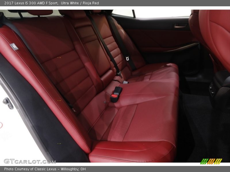 Ultra White / Rioja Red 2017 Lexus IS 300 AWD F Sport
