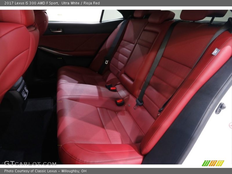 Ultra White / Rioja Red 2017 Lexus IS 300 AWD F Sport