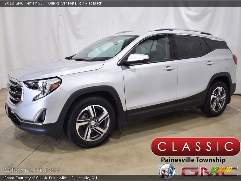 Quicksilver Metallic / ­Jet Black 2018 GMC Terrain SLT