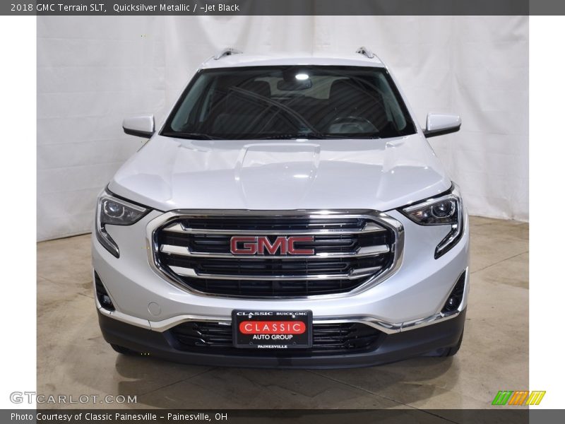 Quicksilver Metallic / ­Jet Black 2018 GMC Terrain SLT